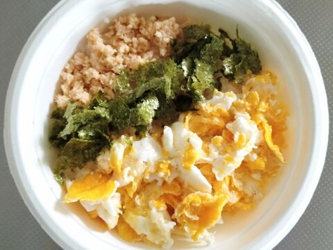 【めっちゃ簡単♪】みんな大好き♡三色丼